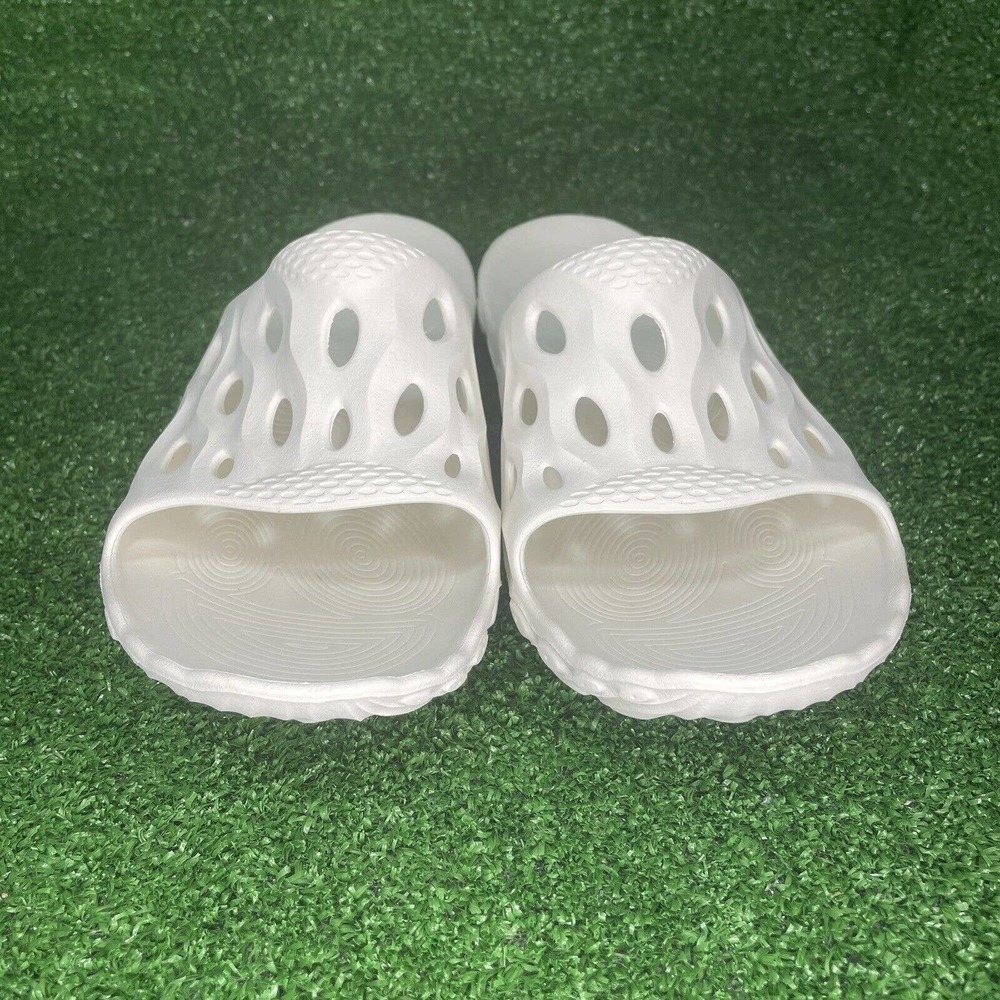 Merrell Hydro Slide Women’s White Sandal - Men’s Shoes Size 8.5 Women’s 10 - Picture 3 of 11